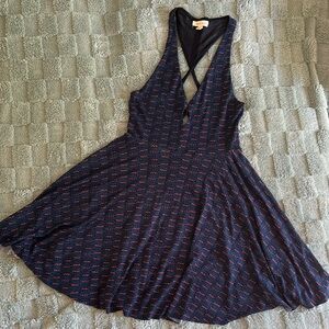 Silence‎ + Noise Blue Halter Sundress